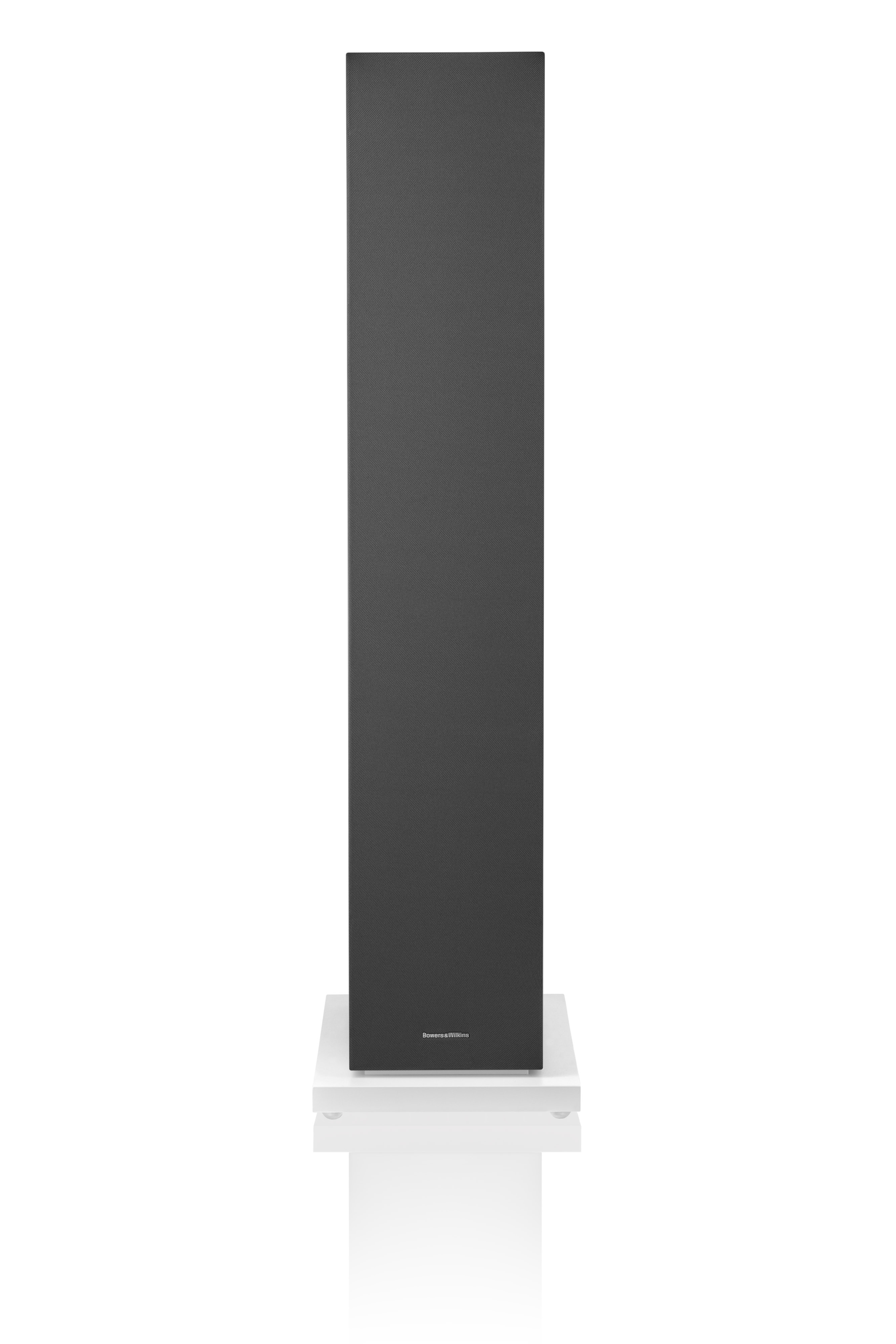 Bowers & Wilkins 603 S3 Lautsprecher Weiß Front mit Abdeckung