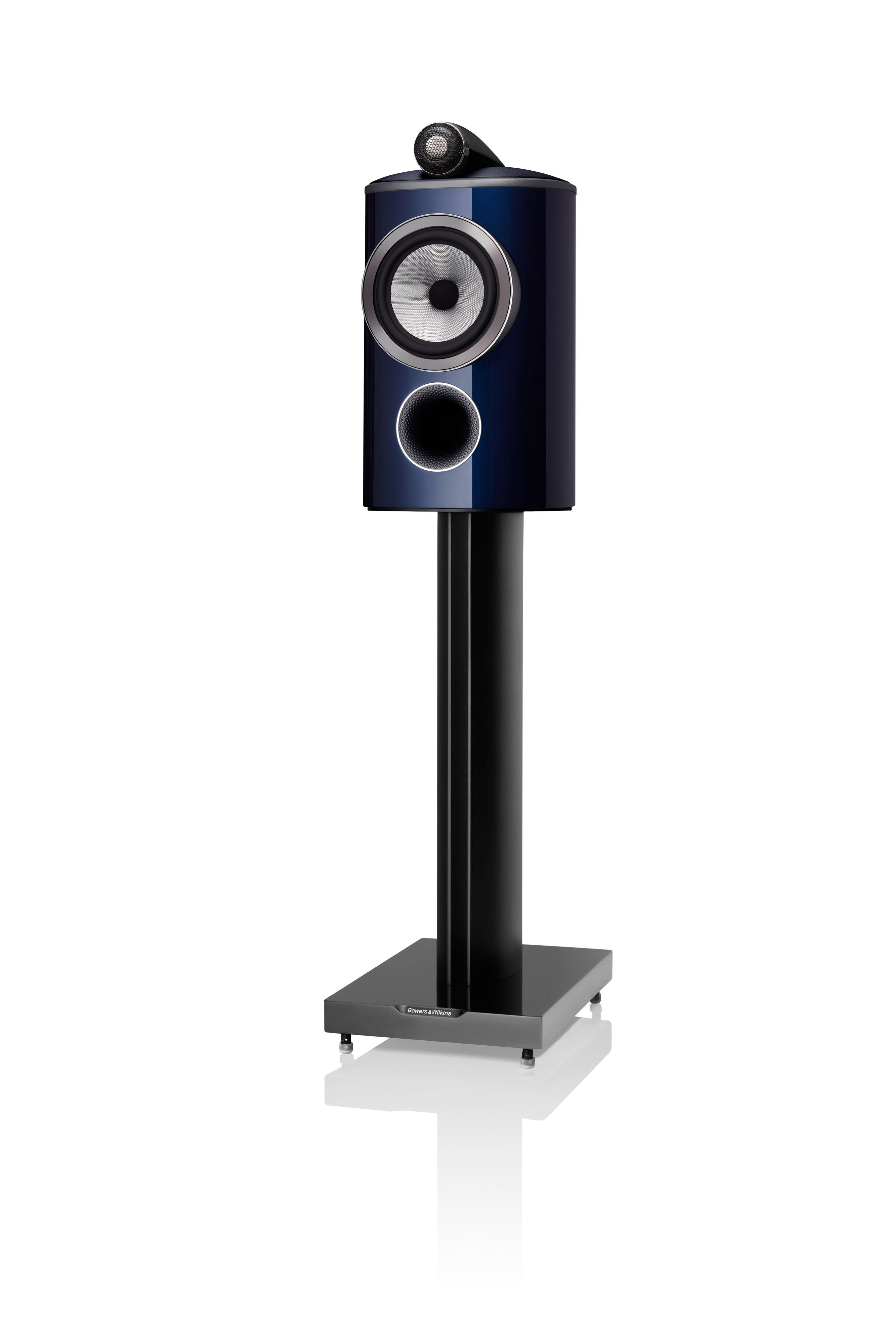 Bowers & Wilkins 805 D4 Signature Midnight Blue Metallic Lautsprecher mit Standfuß