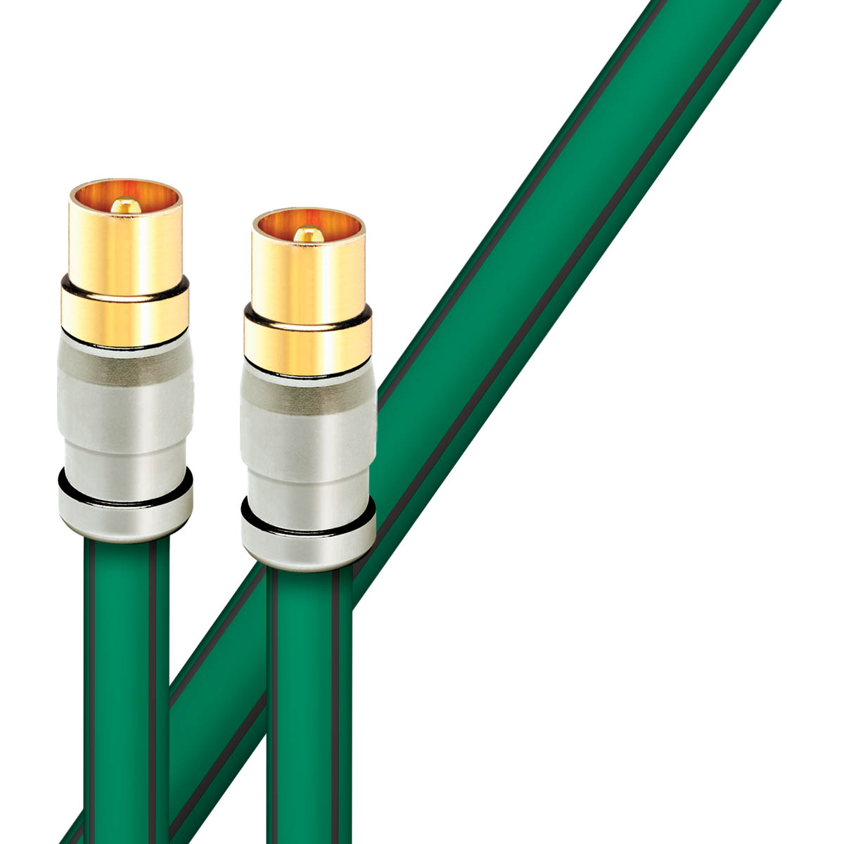 AudioQuest Antenna Forest HD6-Forest 75Ω Coax Antennenkabel mit ITC-18G EU/ Coax Male -> Male 3 Meter